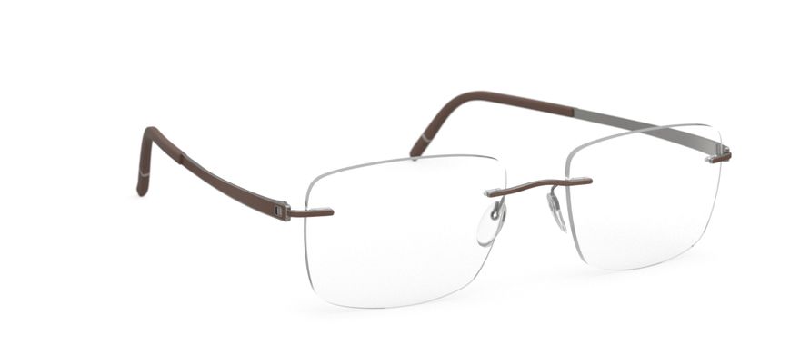 Occhiali Silhouette Eyewear Momentum 5529-GH-6060 Ruthenium / Cohiba Brown