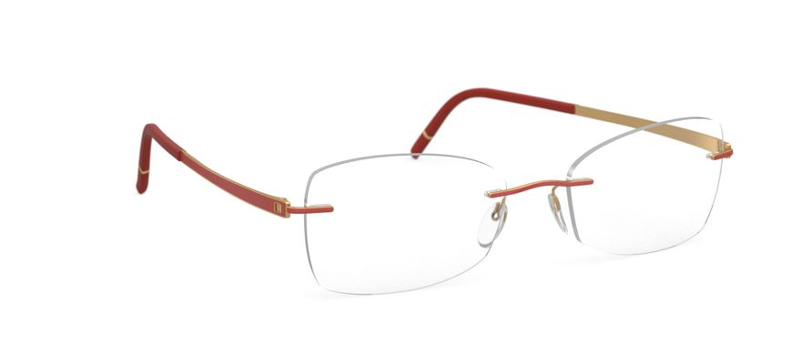 Occhiali Silhouette Eyewear Momentum 5529-HC-3020 Gold / Siena Red