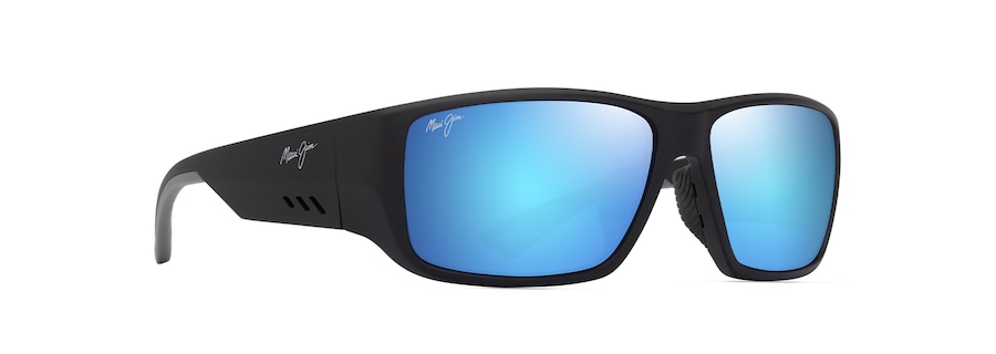 Occhiali da Sole Maui Jim KEHA ASIAN FIT B664-02 Nero opaco