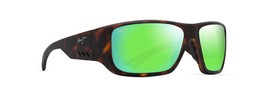 Occhiali da Sole Maui Jim KEHA GM663-10 Avana scuro/Opaco