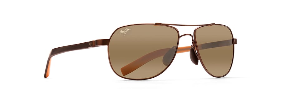 Occhiali da Sole Maui Jim GUARDRAILS H327-23 Rame lucido metallico