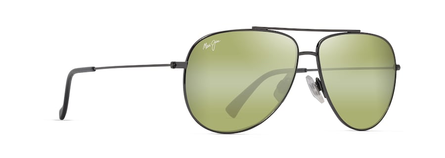 Occhiali da Sole Maui Jim HAU‘OLI HT665-17A Rutenio scuro lucido