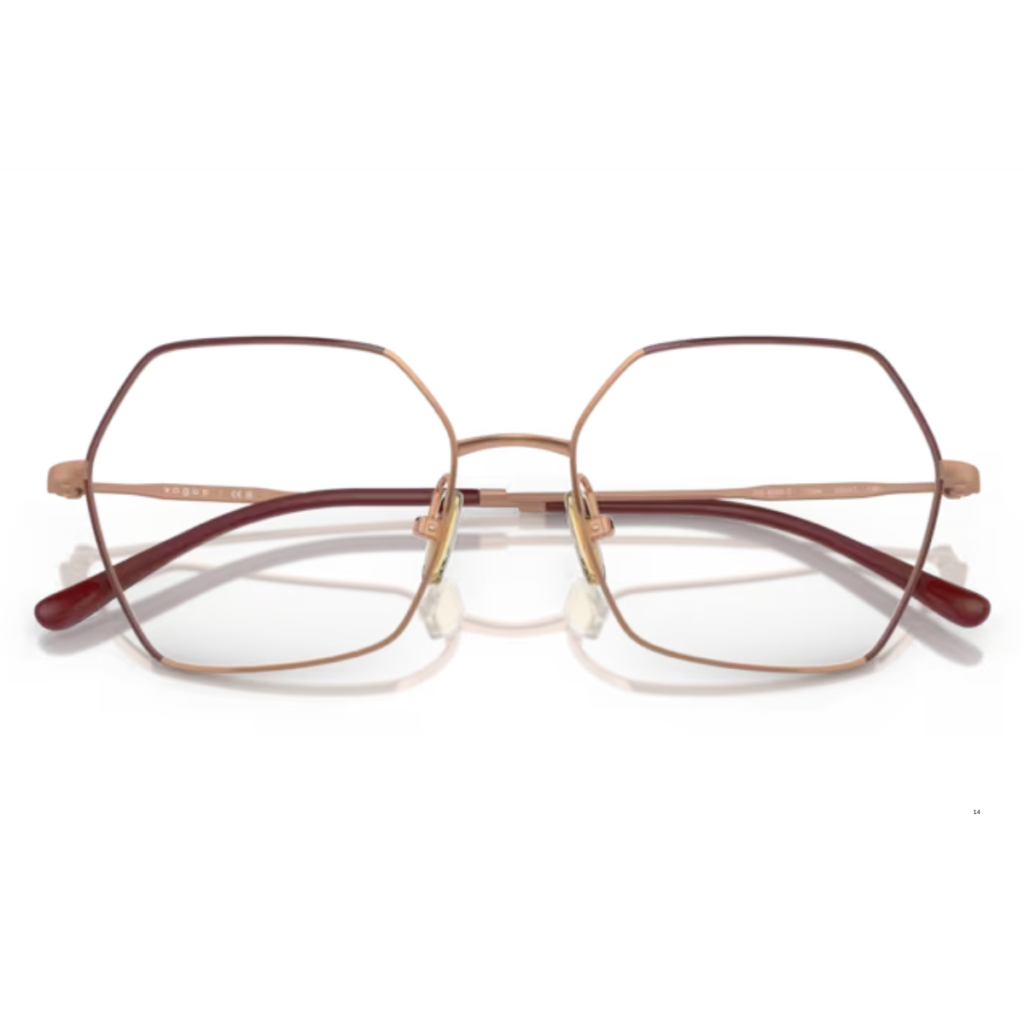 Occhiali Vogue Eyewear VO4297T 5194 Top bordeauxoro rosé