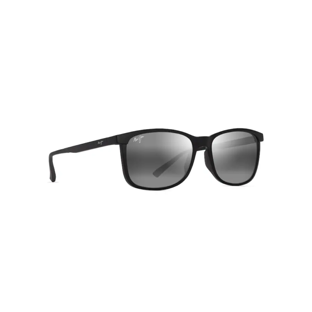 Occhiali da Sole Maui Jim HULILI 672-02 Nero opaco