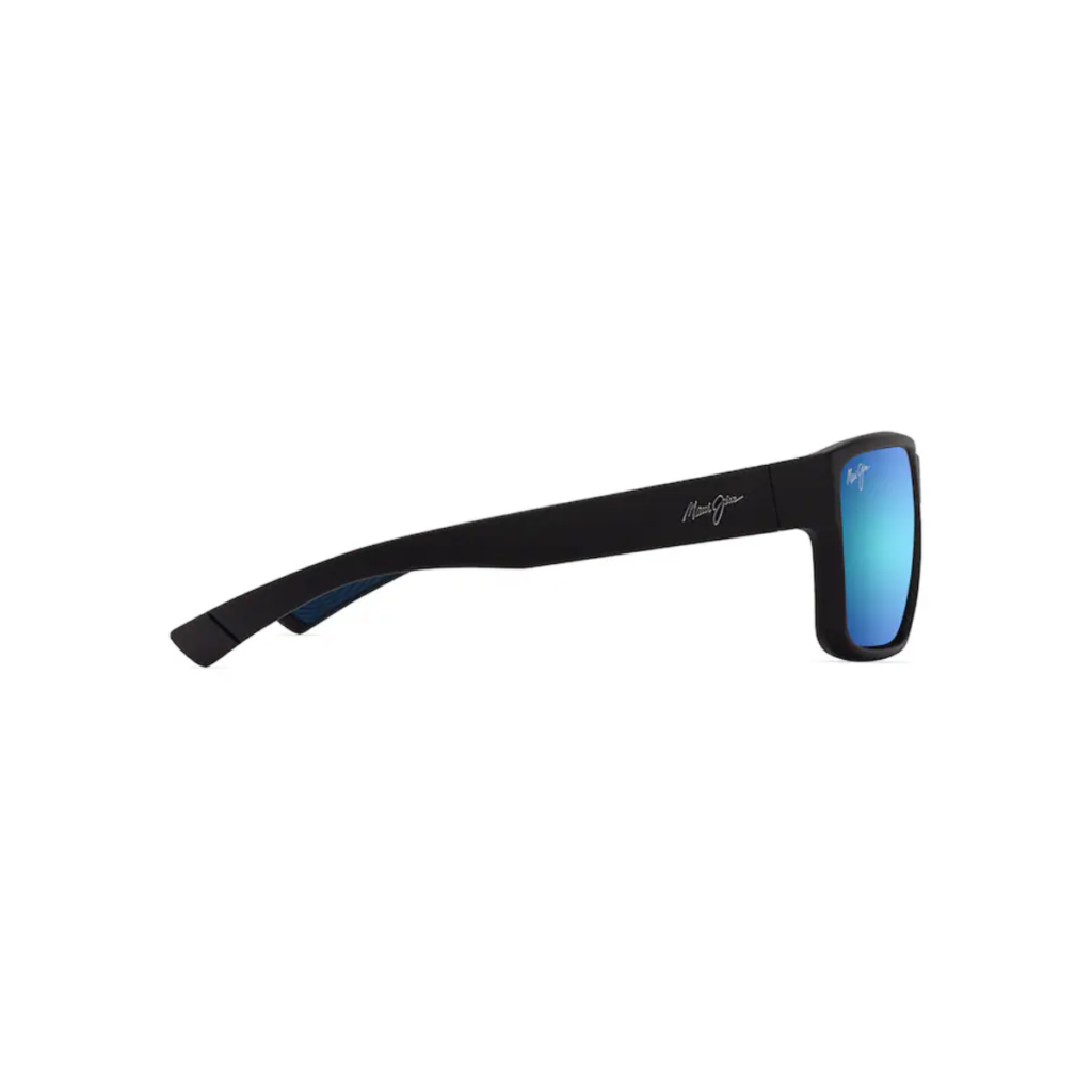 Occhiali da Sole Maui Jim UILA B661-02 Nero opaco