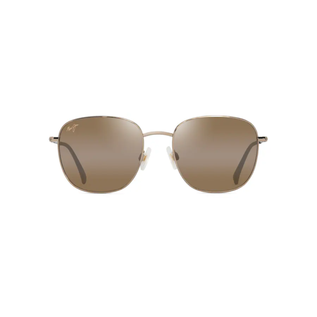 Occhiali da Sole Maui Jim ‘ŌLALI ASIAN FIT H657-16A Oro chiaro lucido con verdegrigio