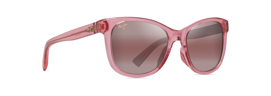 Occhiali da Sole Maui Jim KIOPA‘A R671-09 Rosa trasparente lucido