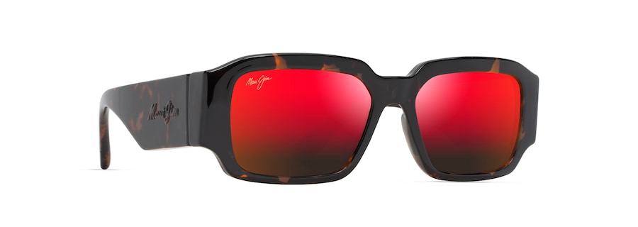 Occhiali da Sole Maui Jim KŪPALE RM639-10 Avana scuro lucido