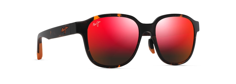 Occhiali da Sole Maui Jim NOA ASIAN FIT RM649-10 Avana scuro/Opaco