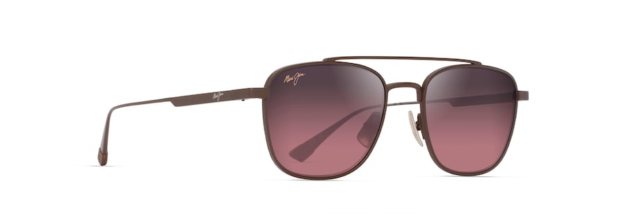 Occhiali da Sole Maui Jim KAHANA RS640-01 Marrone lucido