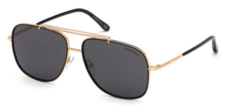 Occhiali da Sole Tom Ford BENTON FT0693-30A-58 Oro Endura Lucido