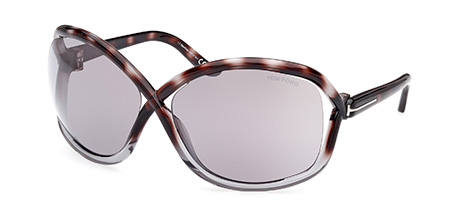 Occhiali da Sole Tom Ford BETTINA FT1068-55C-68 Avana/Sfumato