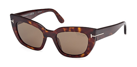 Occhiali da Sole Tom Ford ATHENA FT1190-52H-53 Avana Scura