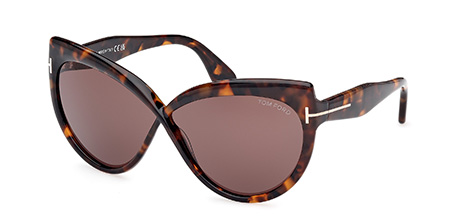 Occhiali da Sole Tom Ford BEATRICE FT1196-52E-65 Avana Scura