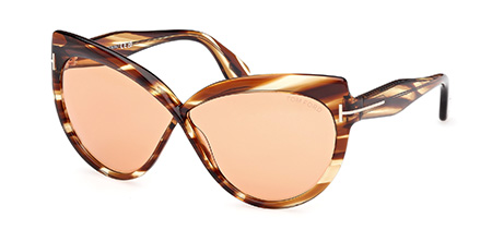 Occhiali da Sole Tom Ford BEATRICE FT1196-53E-65 Avana Bionda