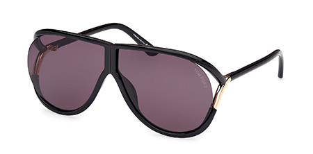 Occhiali da Sole Tom Ford AXEL FT1197-01A-65 Nero Lucido