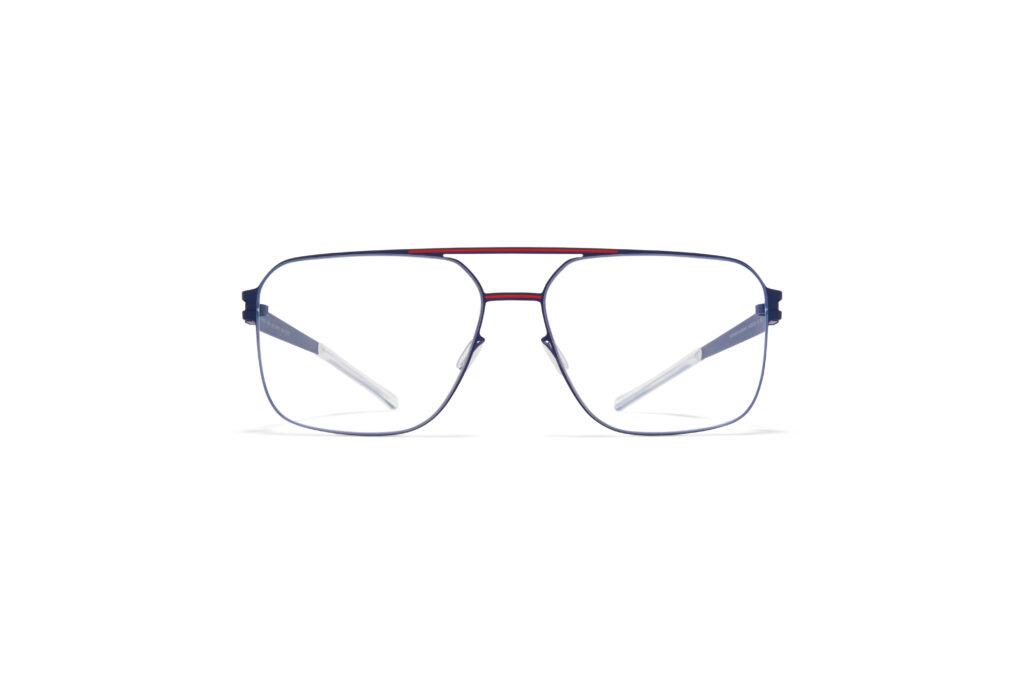 Occhiali Mykita DON-542 Blu navy/Rosso ruggine